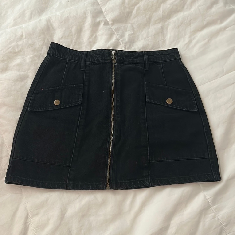 Forever 21 - mini denim skirt.
